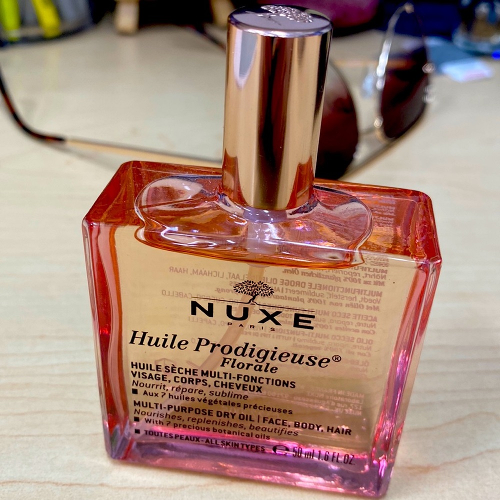 NUXE Paris body hair face oil FLORALE